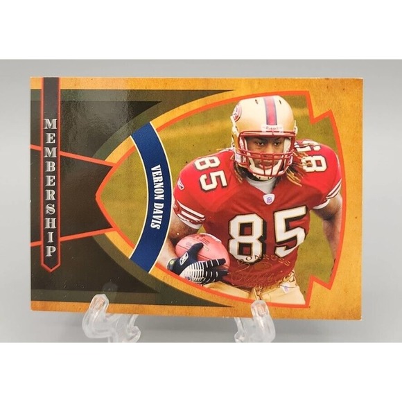 2007 Donruss Classics Football Vernon Davis 49ers #M-12 /1000 Card - Picture 1 of 2